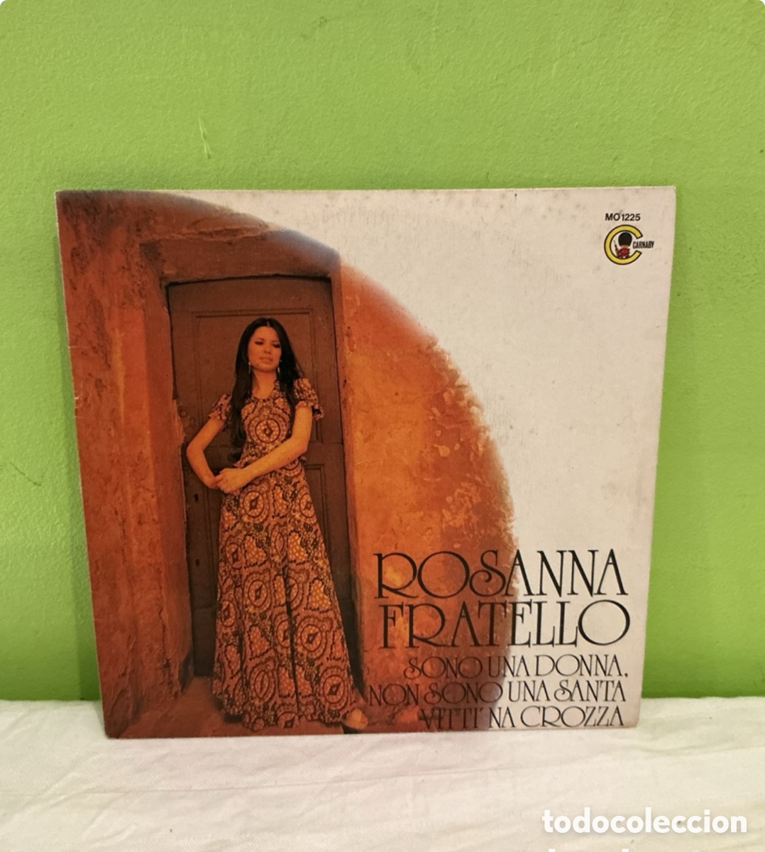 Vinyl records: Rosanna Fratello &ndash; Sono una donna, non sono una santa &ndash; Single 1972