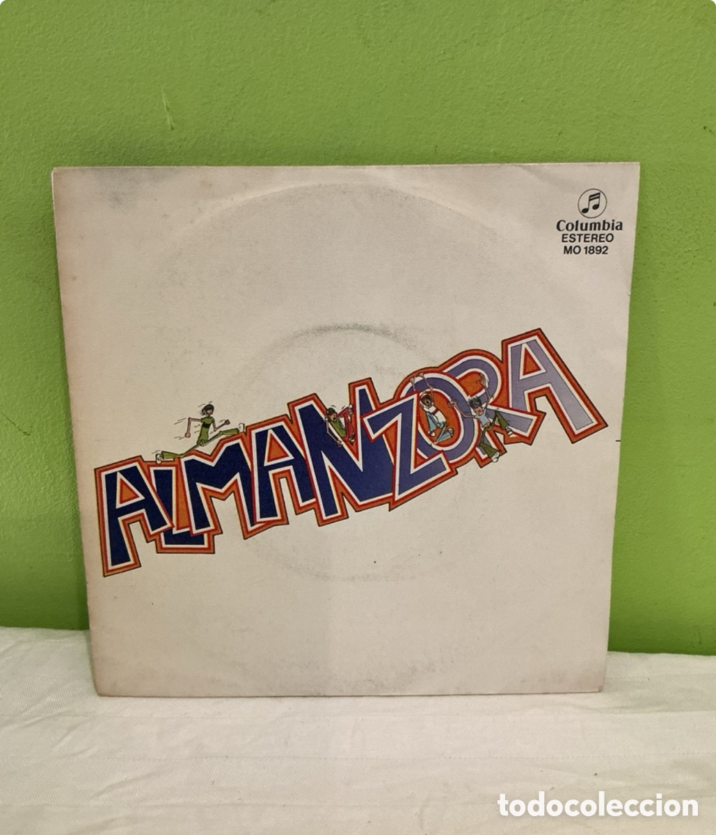 Disques de vinyle: Almanzora &ndash; Mu&ntilde;eca de ojos oscuros &ndash; Single, 1979