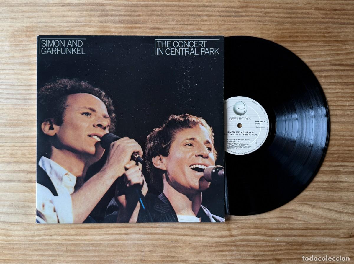 Discos de vinilo: Simon And Garfunkel &ndash; The Concert In Central Park. Europe 1982