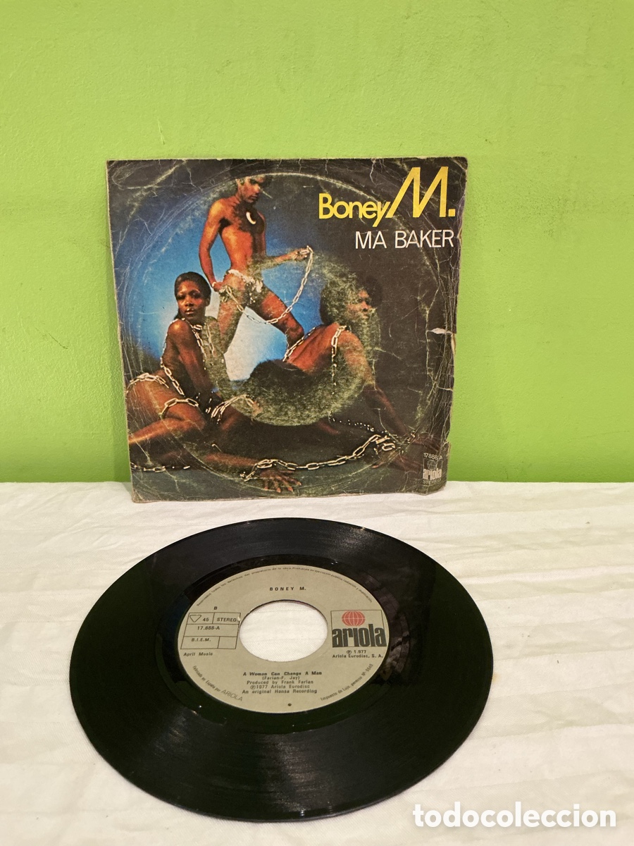 Discos de vinilo: Boney M. &ndash; Ma Baker &ndash; Single, 1977 - Foto 4