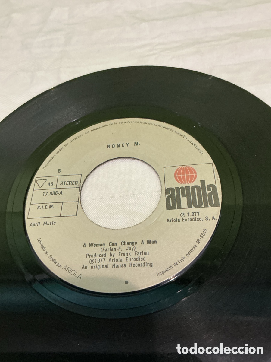 Discos de vinilo: Boney M. &ndash; Ma Baker &ndash; Single, 1977 - Foto 5