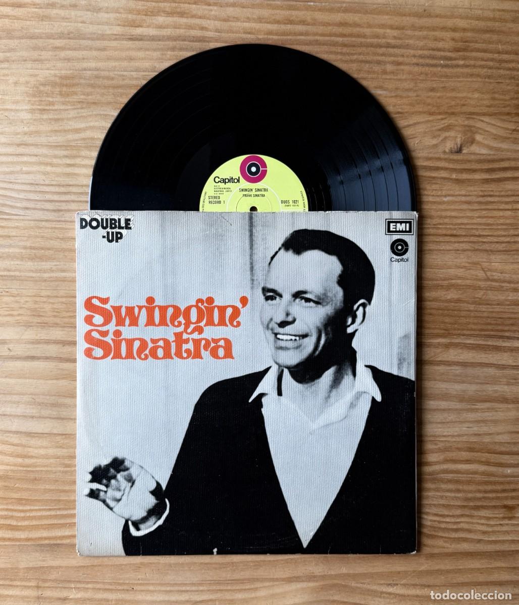 Discos de vinilo: Frank Sinatra &ndash; Swingin' Sinatra. 2 LP. UK 1972