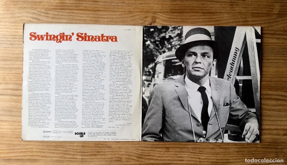 Discos de vinilo: Frank Sinatra &ndash; Swingin Sinatra. 2 LP. UK 1972 - Foto 3