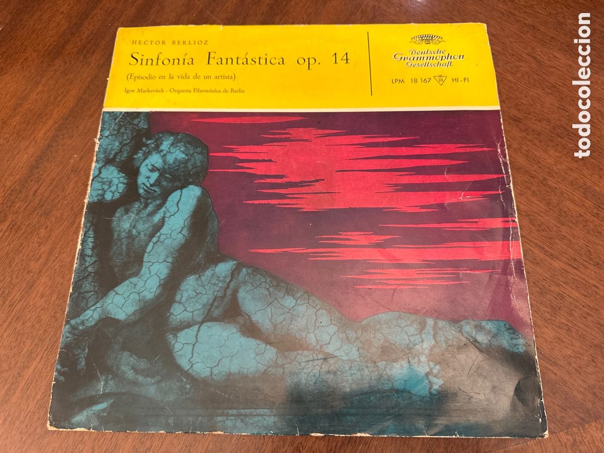 Discos de vinilo: Hector Berlioz - Sinfonia fantastica-Episodio de la vida de un artista