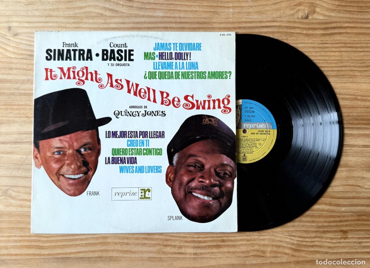 Discos de vinilo: Frank Sinatra &bull; Count Basie And His Orchestra* &ndash; It Might As Well Be Swing. Spain 1981