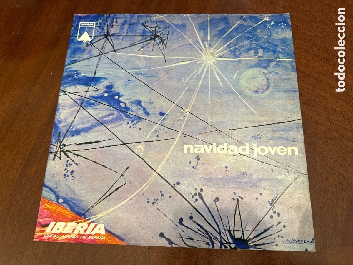 Discos de vinilo: NAVIDAD JOVEN. LUIS AGUIL&Eacute;, VOCES AMIGAS, LOS SOBERANOS, ROSAL&Iacute;A, ALBERTO G&Oacute;MEZ... LP IBERIA ESPA&Ntilde;A