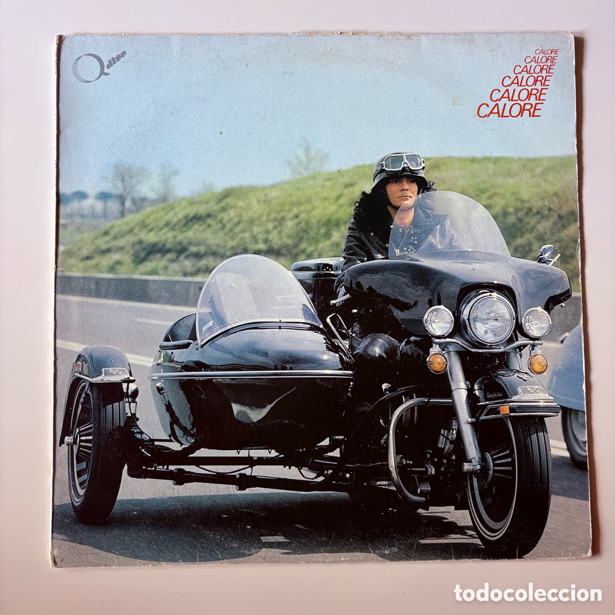 Discos de vinilo: Lp renato zero calore edicion italiana de 1983