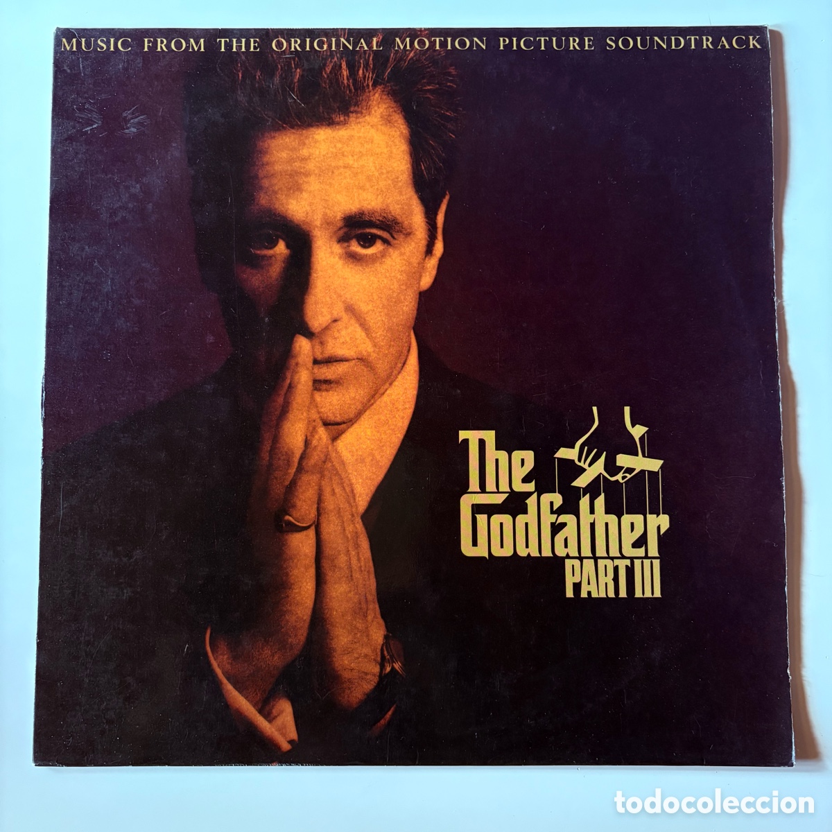 Discos de vinilo: Lp banda sonora original de la pel&iacute;cula el padrino III THE GODFATHER