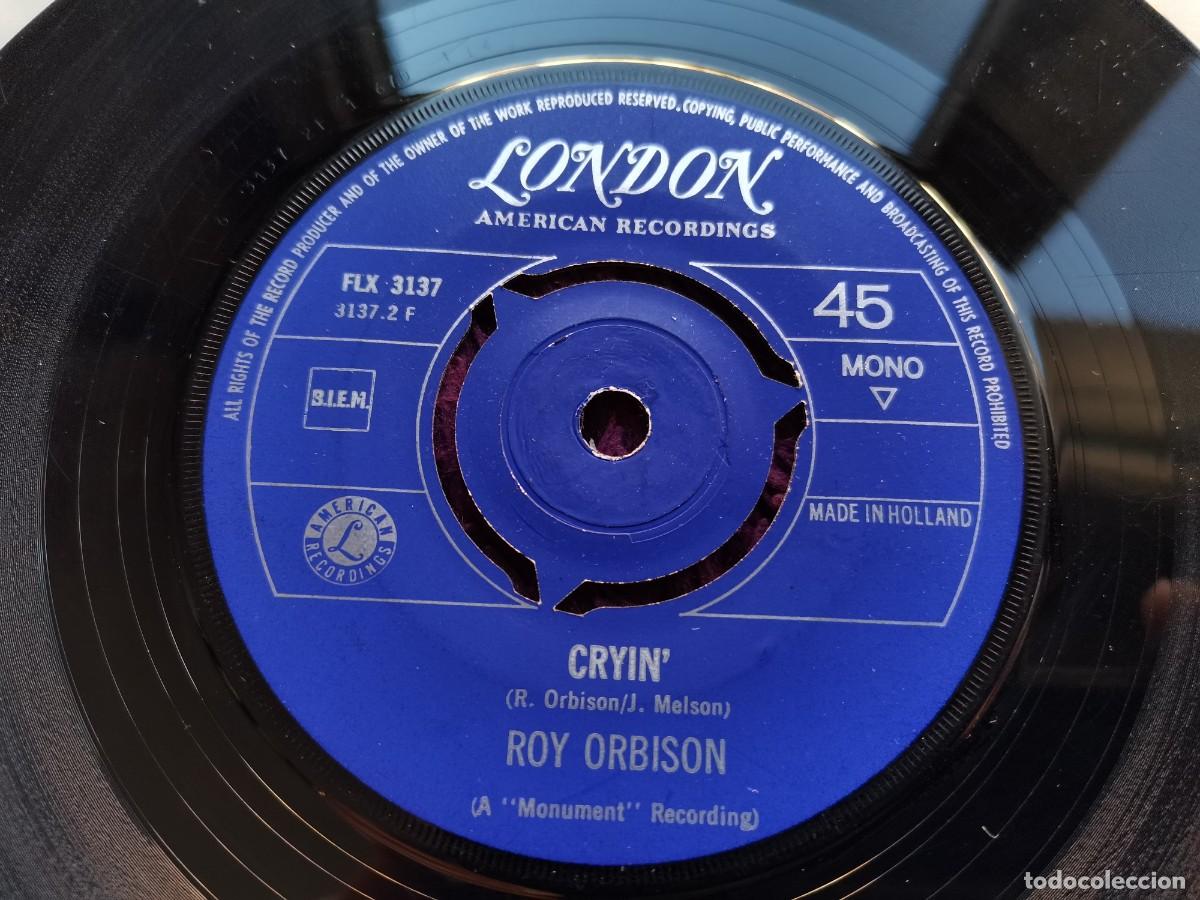 Discos de vinilo: Roy Orbison &ndash; In Dreams / Cryin' Vinilo 7&rdquo; Single 1964 Netherlands FLX 3137
