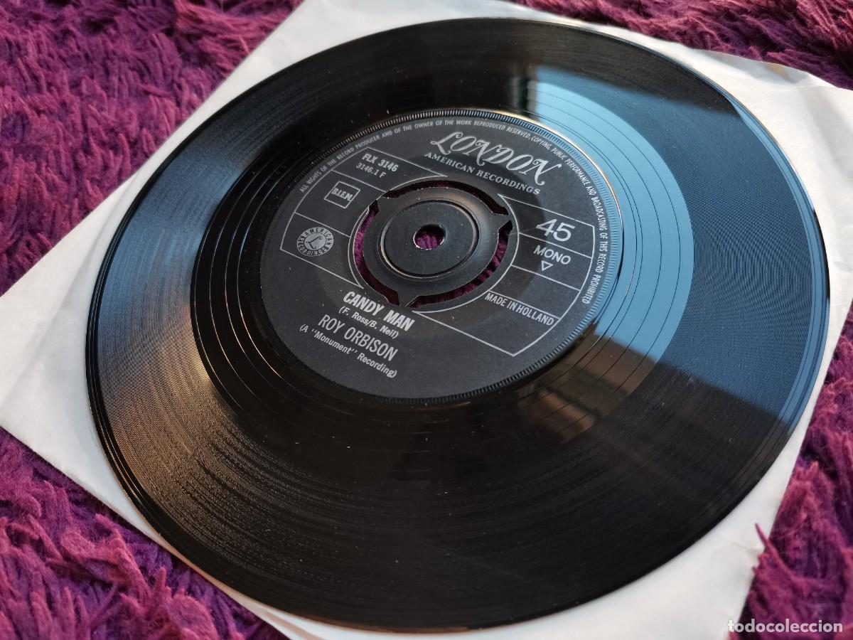 Discos de vinilo: Roy Orbison &ndash; Candy Man Vinilo 7&rdquo; Single Netherlands FLX 3146 - Foto 2
