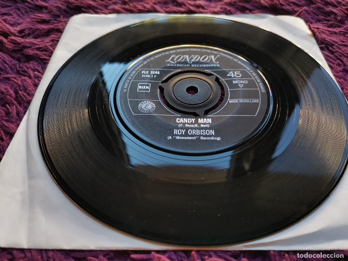 Discos de vinilo: Roy Orbison &ndash; Candy Man Vinilo 7&rdquo; Single Netherlands FLX 3146 - Foto 4