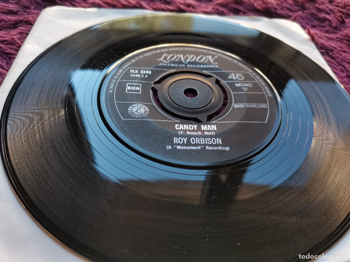 Discos de vinilo: Roy Orbison &ndash; Candy Man Vinilo 7&rdquo; Single Netherlands FLX 3146 - Foto 6