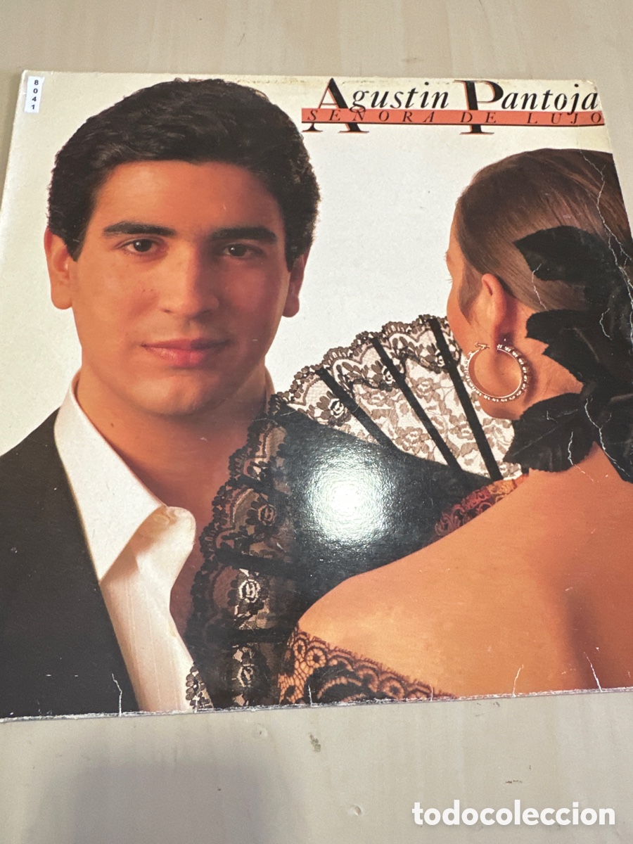 Discos de vinilo: VIN8041 Agust&iacute;n pantoja se&ntilde;ora de lujo vinilo segunda mano