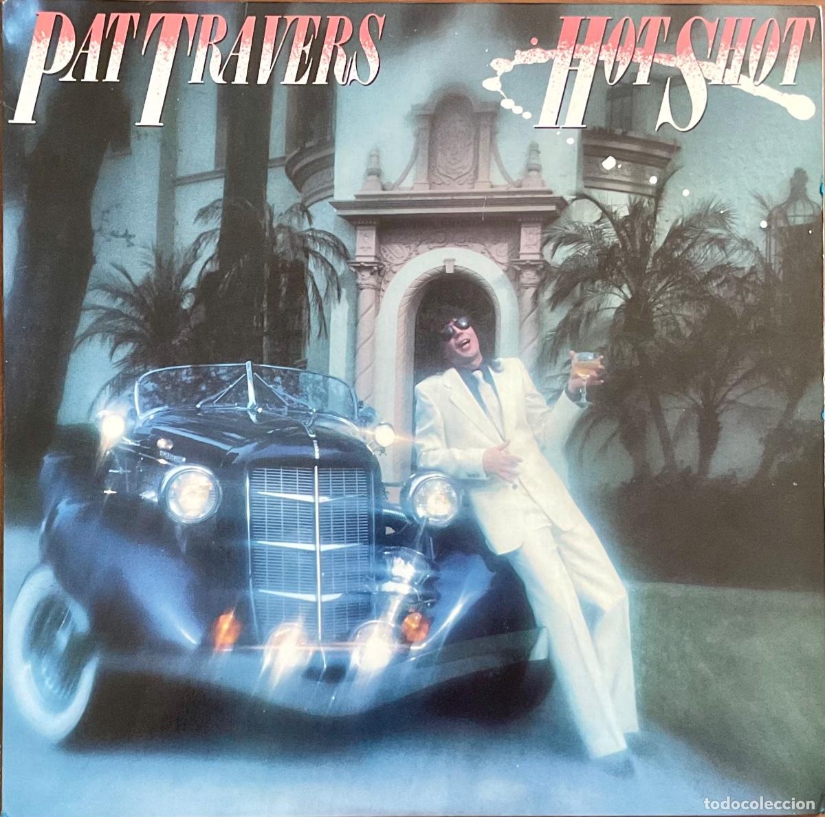Discos de vinilo: PAT TRAVERS - HOT SHOT - Foto 1