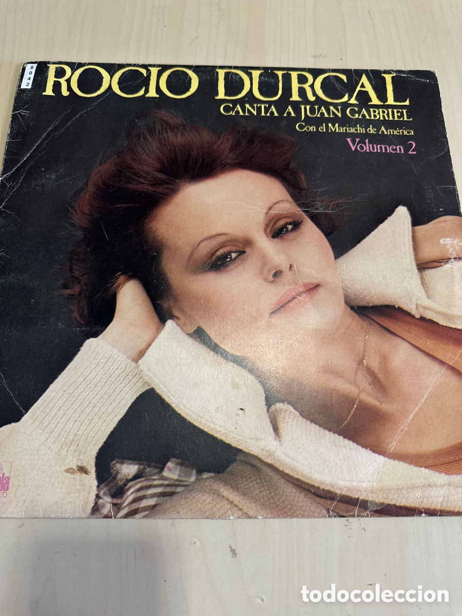 Discos de vinilo: VIN8042 rocio durcal canta a Juan grabiel vinilo segunda mano