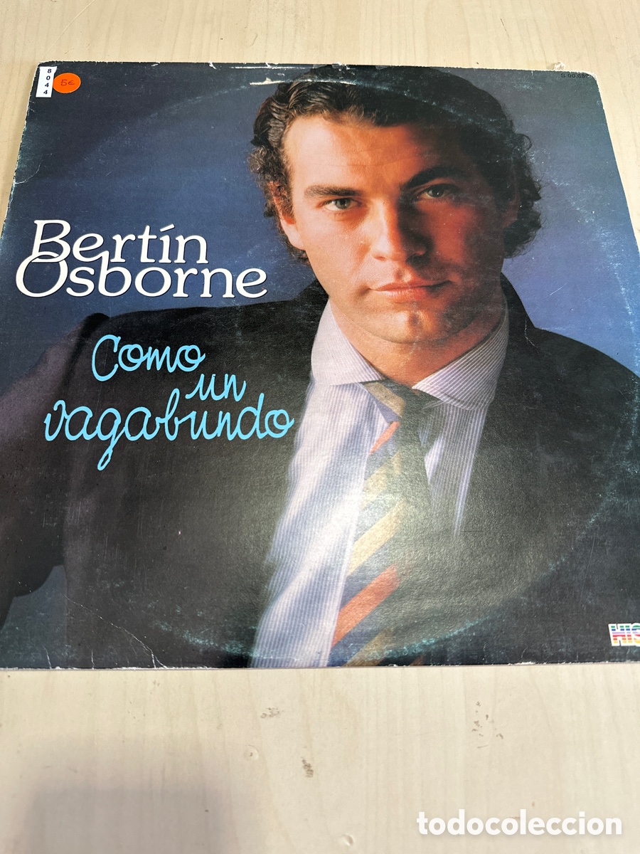 Discos de vinilo: VIN8044 Bert&iacute;n osborne como un vagabundo vinilo segunda mano