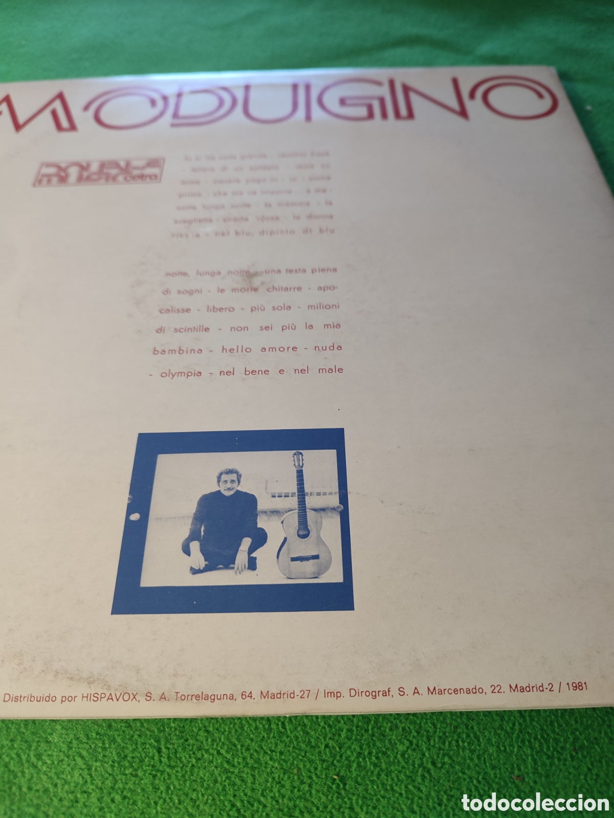 Discos de vinilo: Domenico Modugno - Modugno 1981 2,Lps - Foto 5