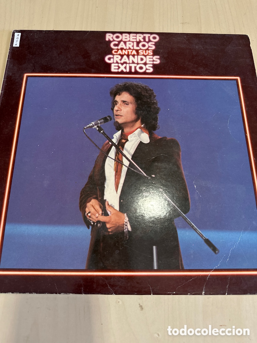 Discos de vinilo: VIN8074 Roberto Carlos canta sus grandes &eacute;xitos vinilo segunda mano