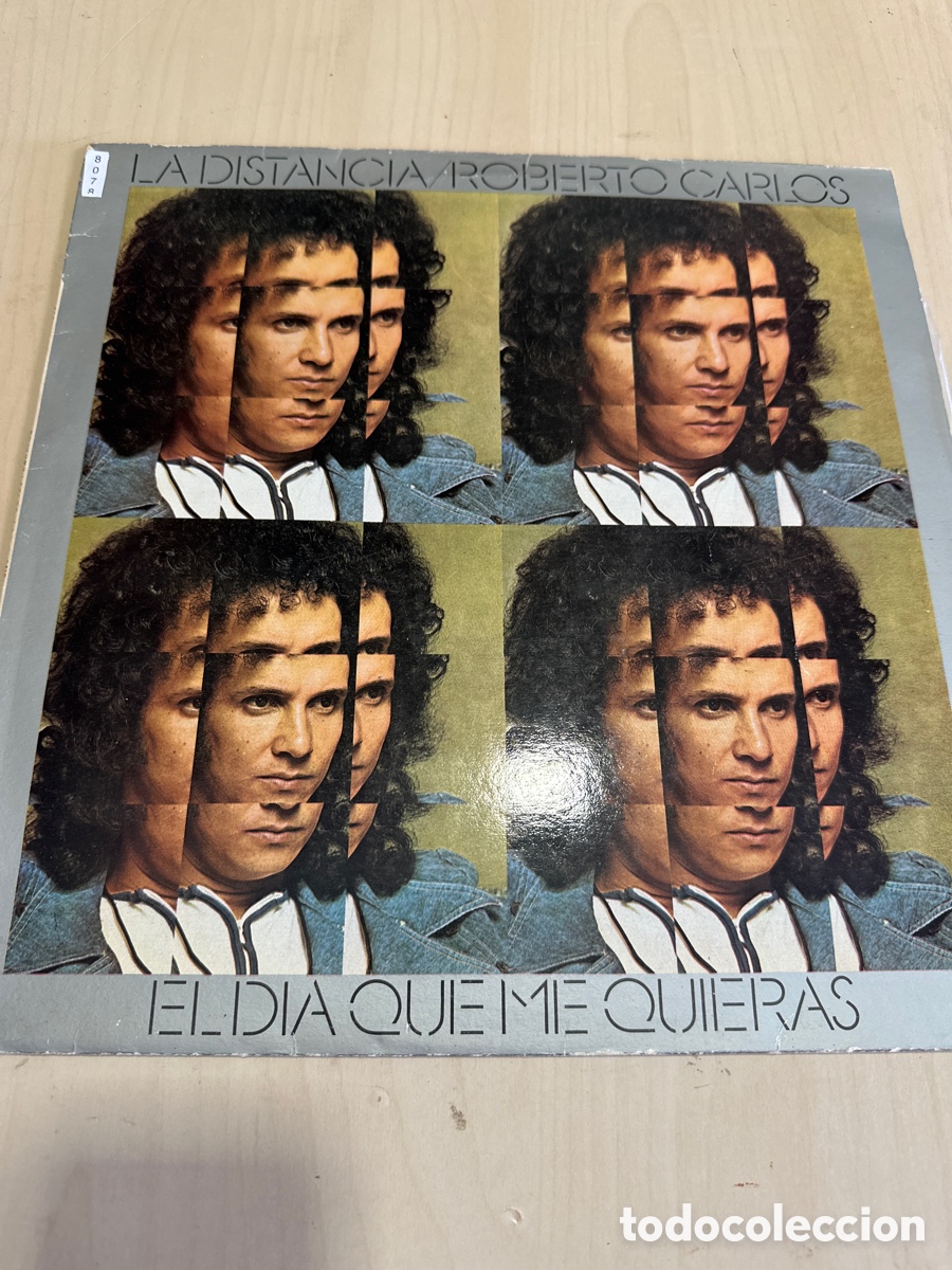 Discos de vinilo: VIN8078 la distancia Roberto Carlos el d&iacute;a que me quieras vinilo segunda mano