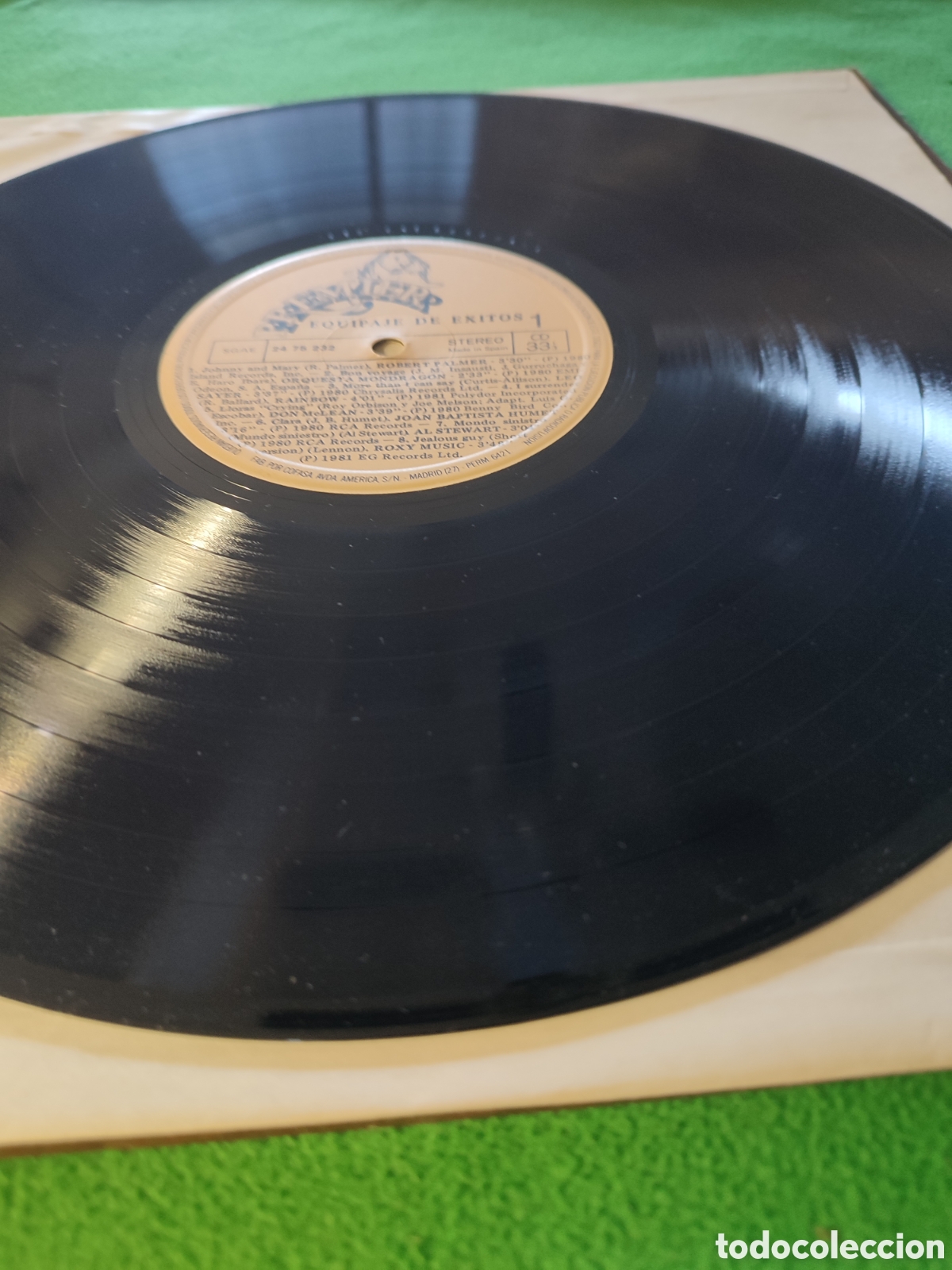 Discos de vinilo: Equipaje de Exitos - Varios autores 1981 - Foto 3