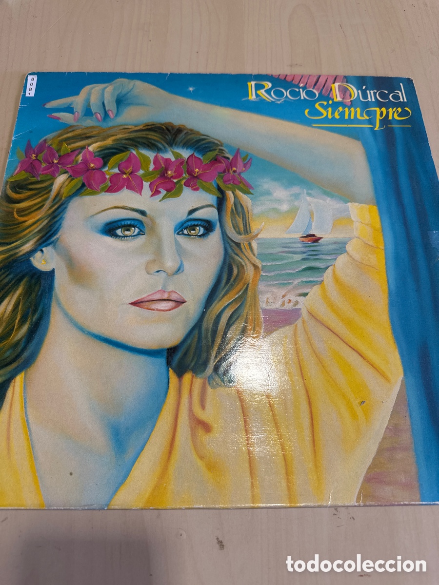 Discos de vinilo: VIN8081 rocio D&uacute;rcal siempre vinilo segunda mano