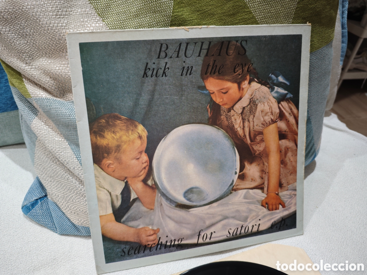 Discos de vinilo: Bauhaus &ndash; Kick In The Eye (Searching For Satori E.P.) Edici&oacute;n original UK1982