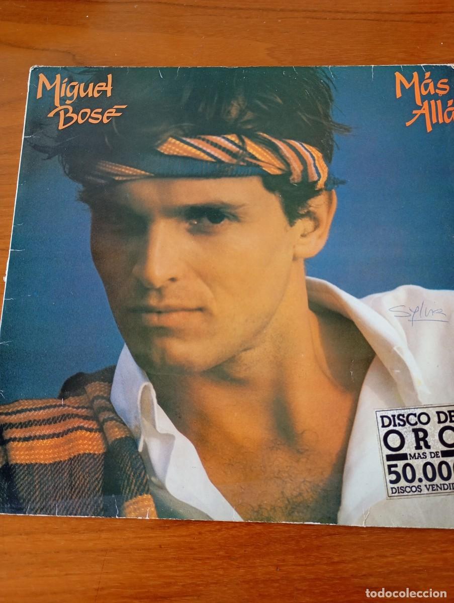 Discos de vinilo: MIGUEL BOSE - MAS ALL&Aacute; (LP) 1981 - Foto 1
