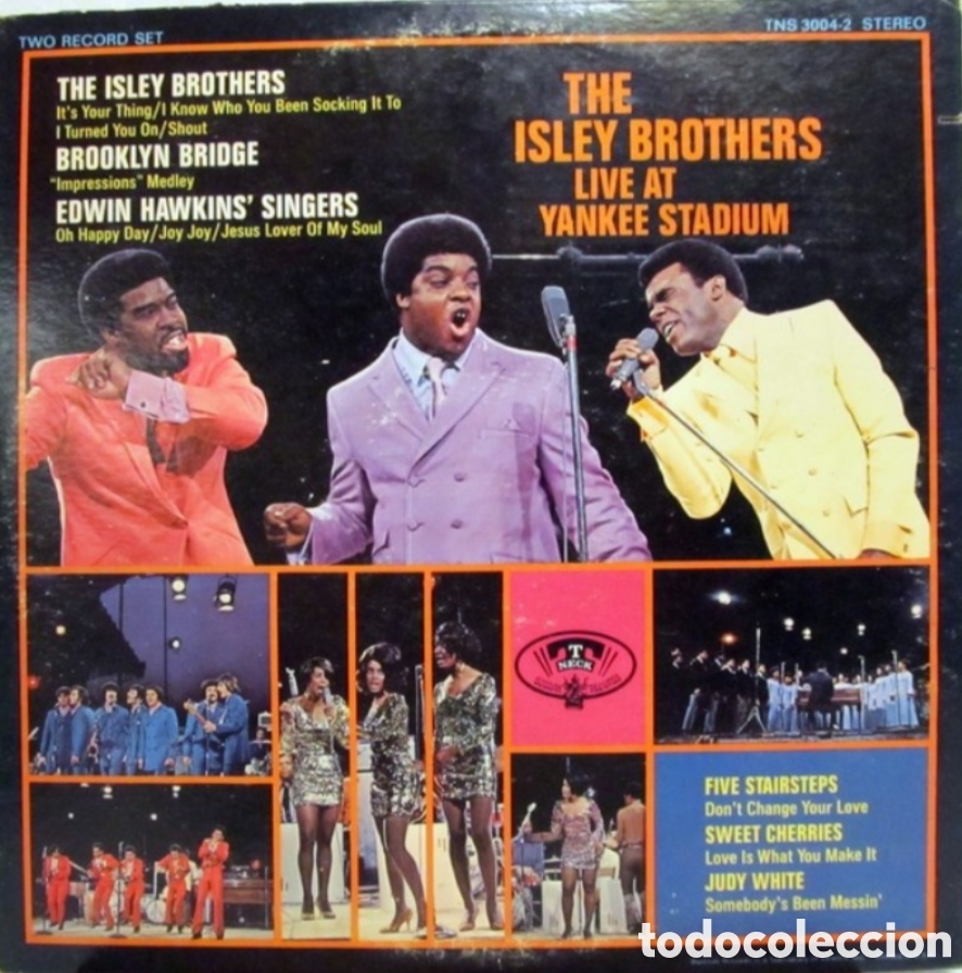 Discos de vinilo: 2 MAXI COMPILATION - Isley Brothers / Brooklyn Bridge / Edwin Hawkins - T-Neck 1996 (G++/VG)
