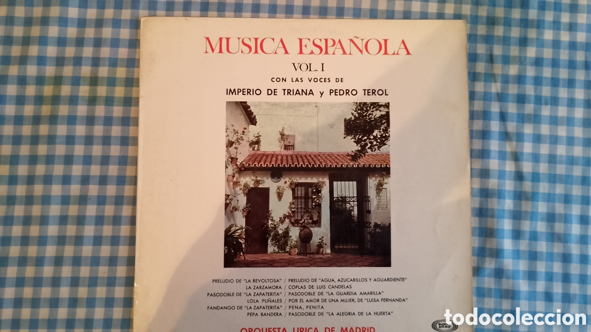 Discos de vinilo: M&uacute;sica espa&ntilde;ola imperio de triana