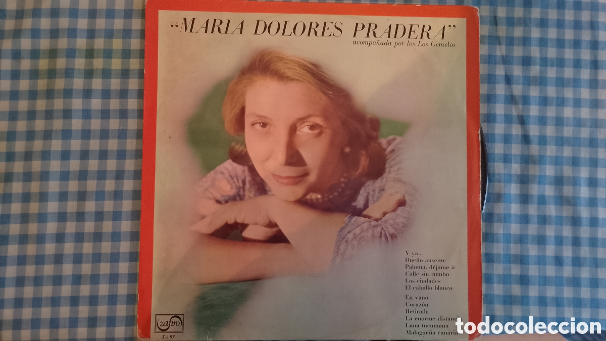 Discos de vinilo: Mar&iacute;a dolores pradera