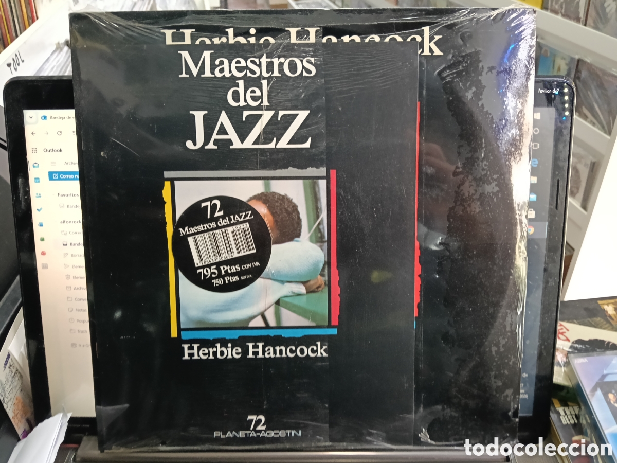 Discos de vinilo: Herbie hancock LP the quintet precintado con su fasc&iacute;culo espa&ntilde;a