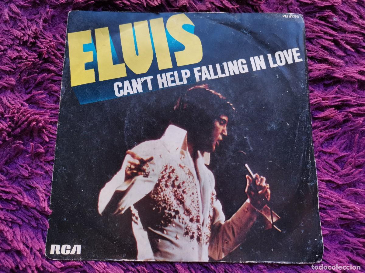 Vinyl-Schallplatten: Elvis &ndash; Can't Help Falling In Love Vinilo 7&rdquo; Single France PB9296