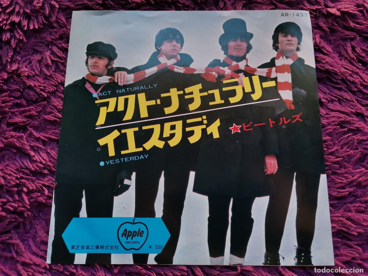 Discos de vinilo: The Beatles &ndash; Act Naturally / Yesterday Vinilo 7&rdquo; Single 1971 Japan AR-1437
