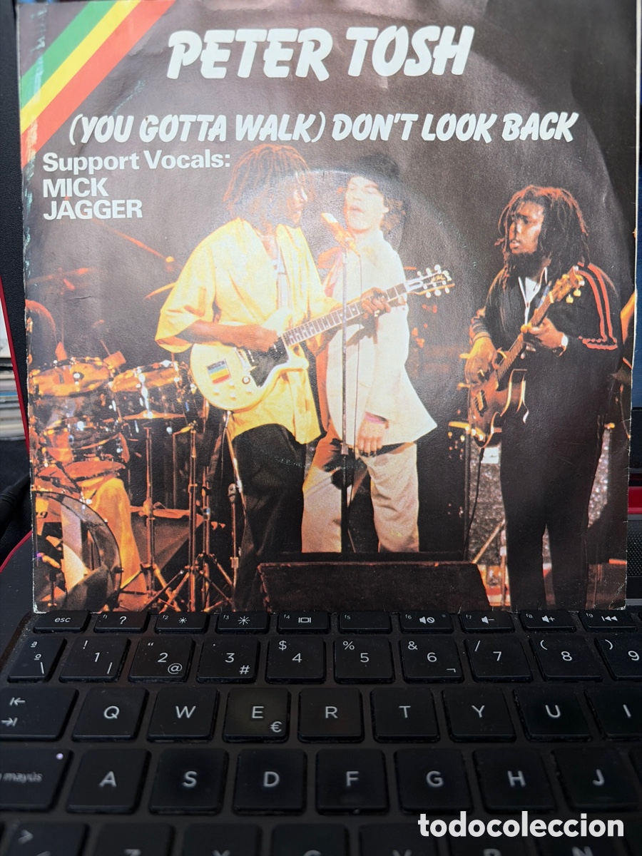 Discos de vinilo: PETER TOSH - YOU GOATTA WALK DON'T LOOK BACK SINGLE SPAIN
