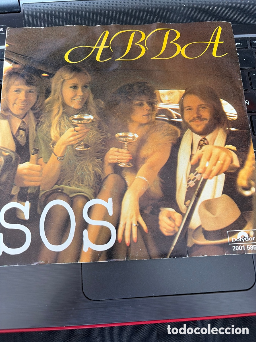 Discos de vinilo: ABBA - SOS + MAN IN THE MIDDLE SINGLE IMPORTADO