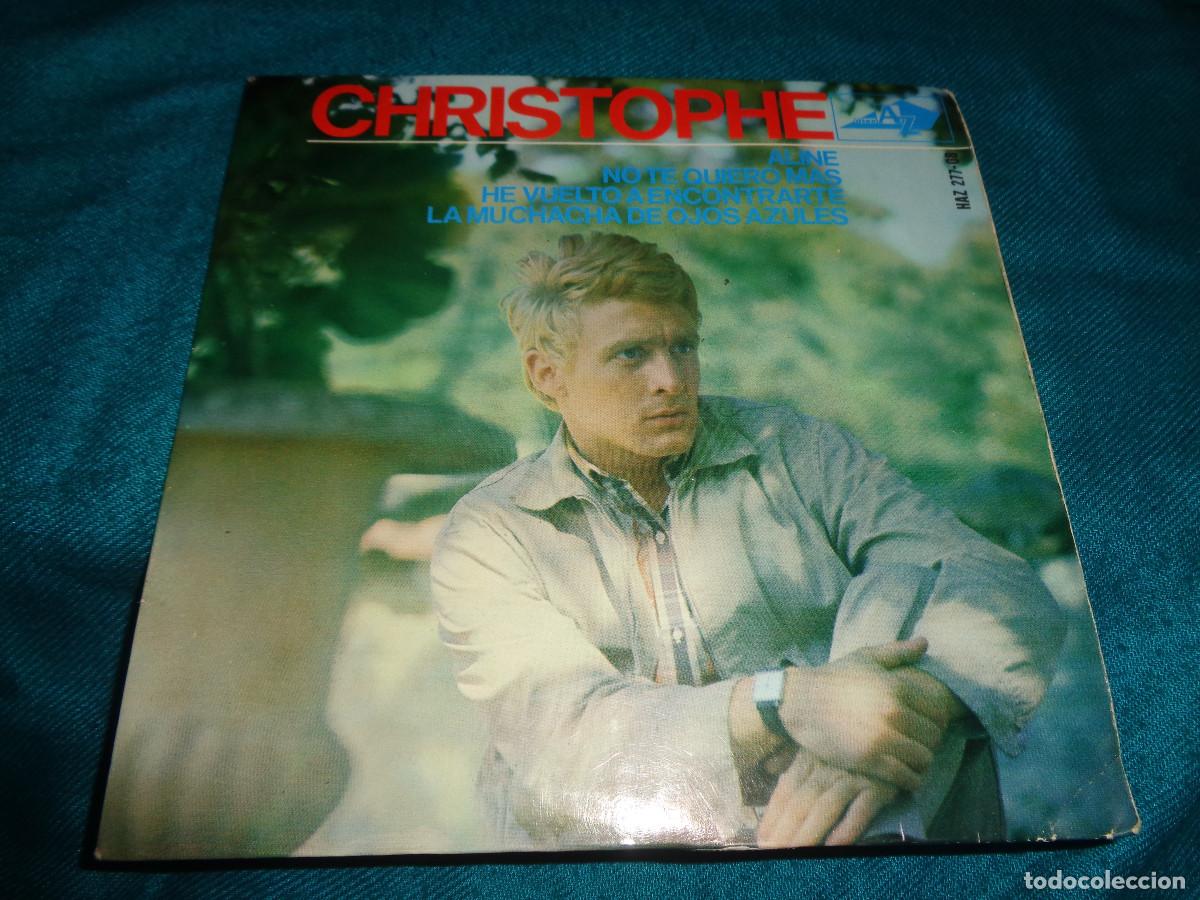 Discos de vinilo: CHRISTOPHE. ALINE + 3. EP. AZ, 1965. SPAIN