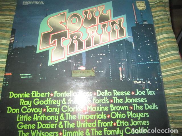 Discos de vinilo: SOUL TRAIN LP - VARIOS INTERPRETES - ORIGINAL INGLES - PHILIPS RECORDS 1975 STEREO - SOLO DISCO 2