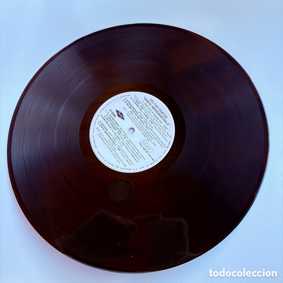 Discos de vinilo: Lp celtas cortos gente impresentable de 1990 - Foto 3