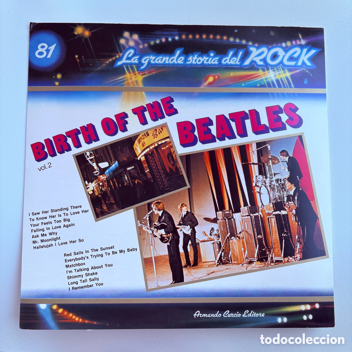 Discos de vinilo: Lpthe beatles birth of the vol. 2 edici&oacute;n italiana de 1989
