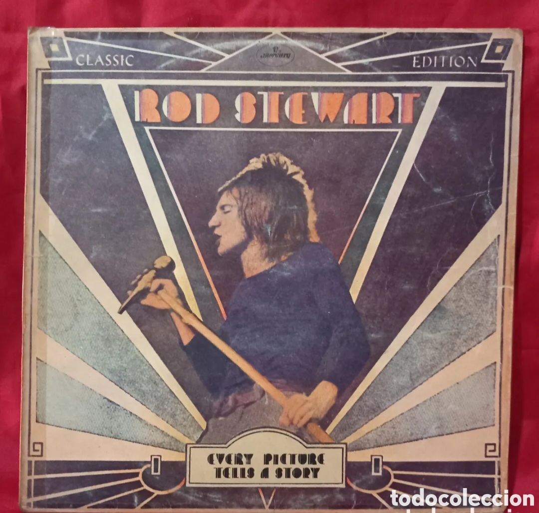 Discos de vinilo: LP ROD STEWART/EVERY PICTURE TELLS A STORY (1971 ENGLAND)