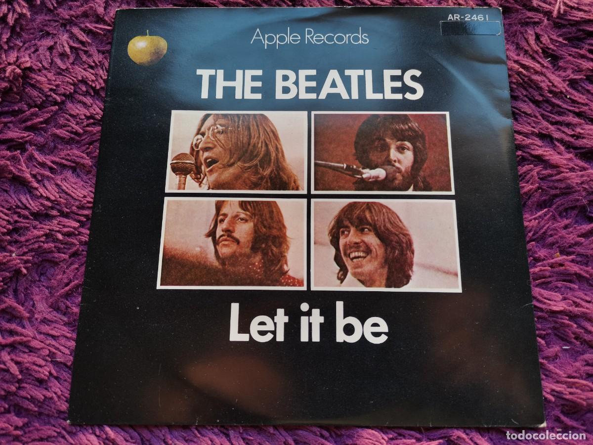 Discos de vinilo: The Beatles &ndash; Let It Be Vinilo 7&rdquo; Single Japan AR-2461