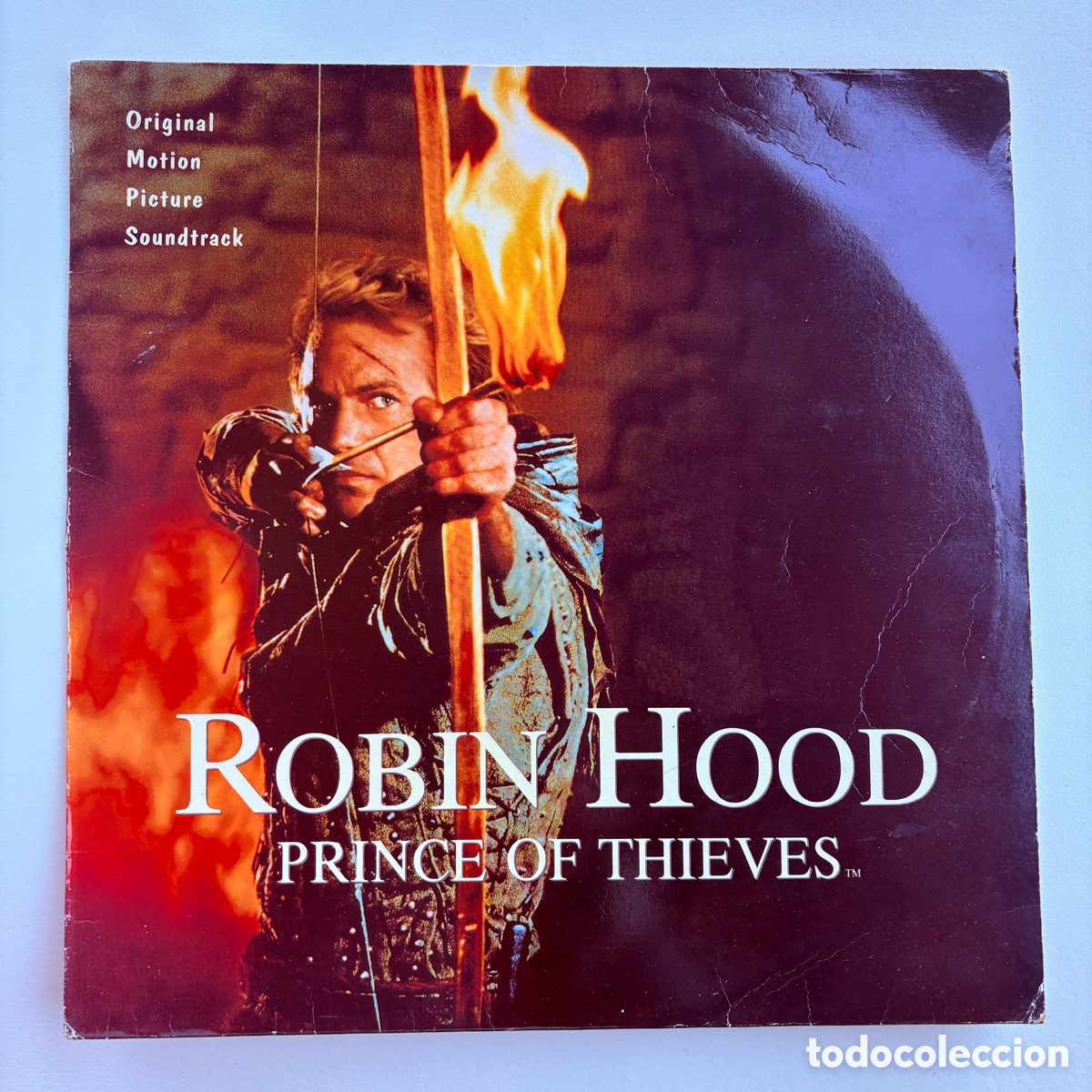 Discos de vinilo: Lp banda sonora de la pelicula robin hood prince of thieves edicion espa&ntilde;ola de 1991