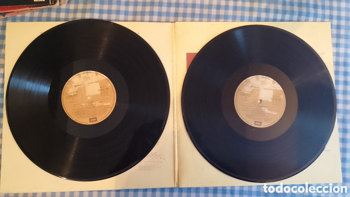 Discos de vinilo: Quiroga maestro 2*lp 1986 - Foto 4
