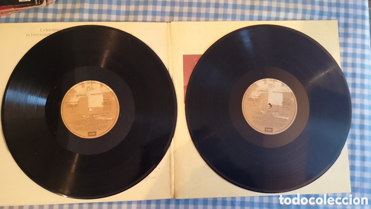 Discos de vinilo: Quiroga maestro 2*lp 1986 - Foto 5