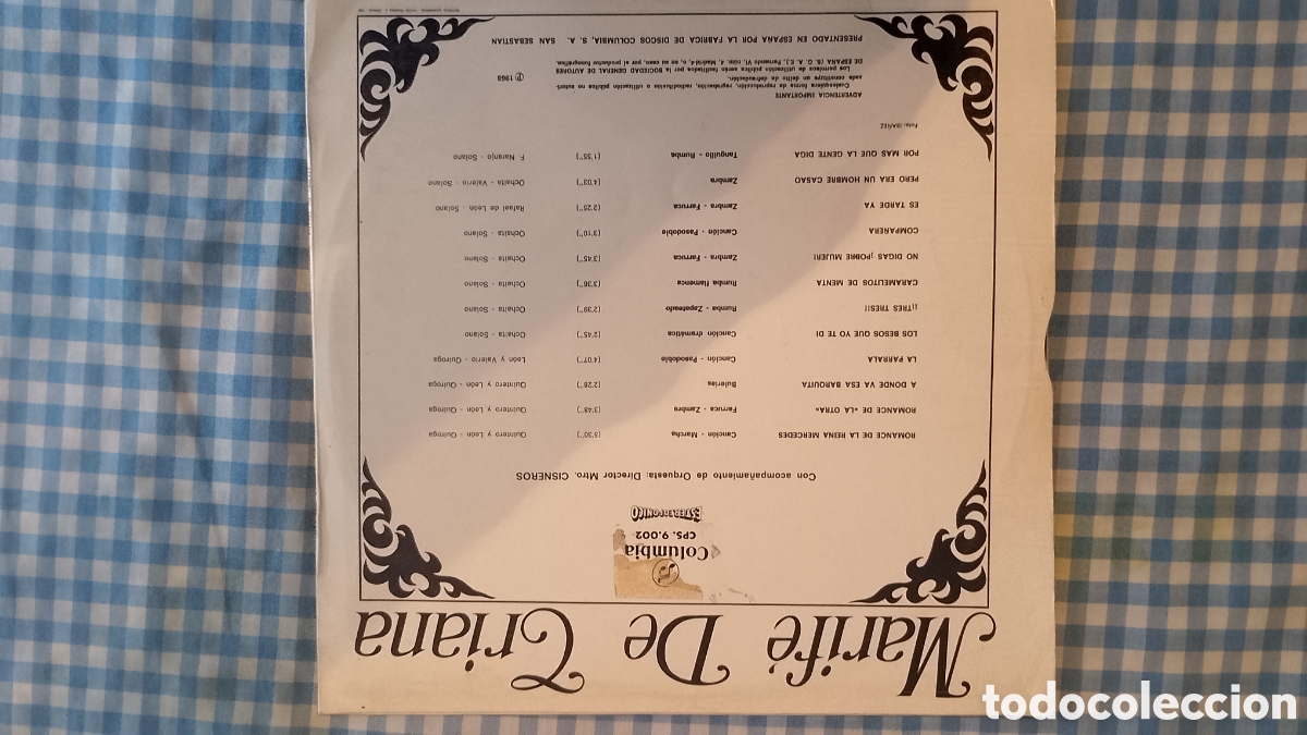 Discos de vinilo: Marif&eacute; de triana-Marife de triana - Foto 2