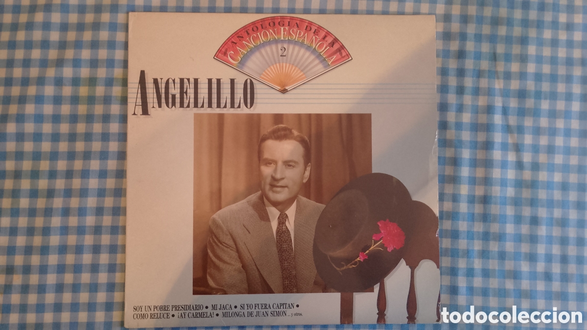 Discos de vinilo: Angelillo-Antologia de la canci&oacute;n espa&ntilde;ola