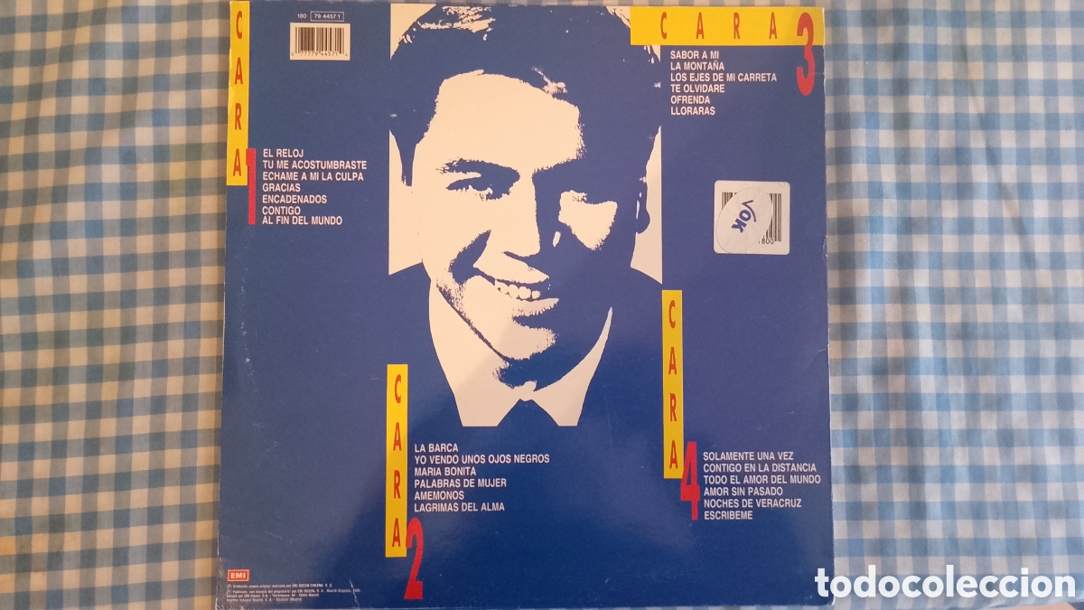 Discos de vinilo: Lucho gatica - Boleros - Foto 2