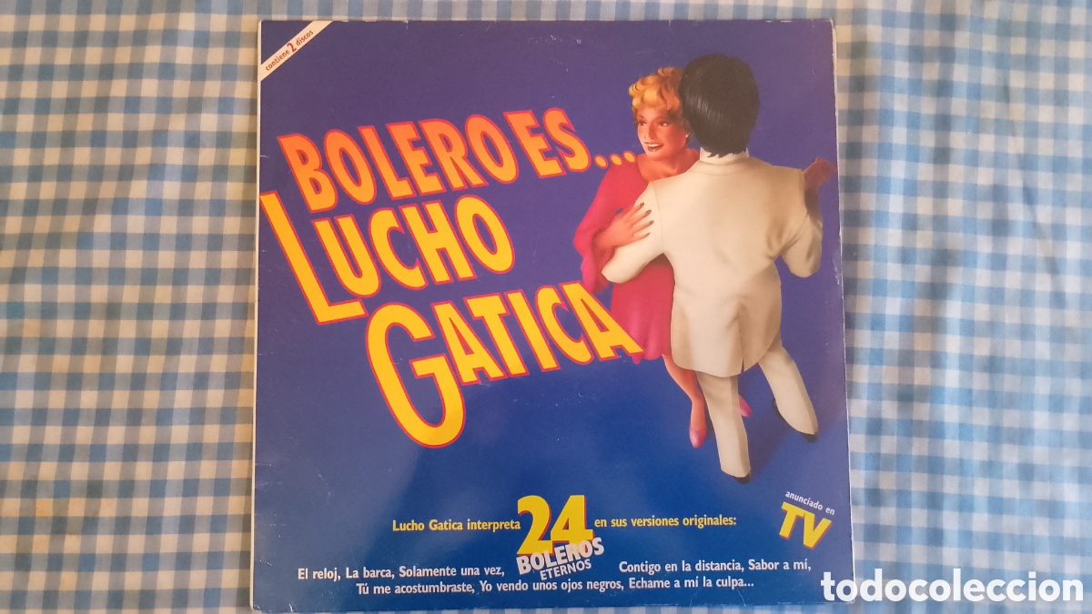 Discos de vinilo: Lucho gatica - Boleros - Foto 1
