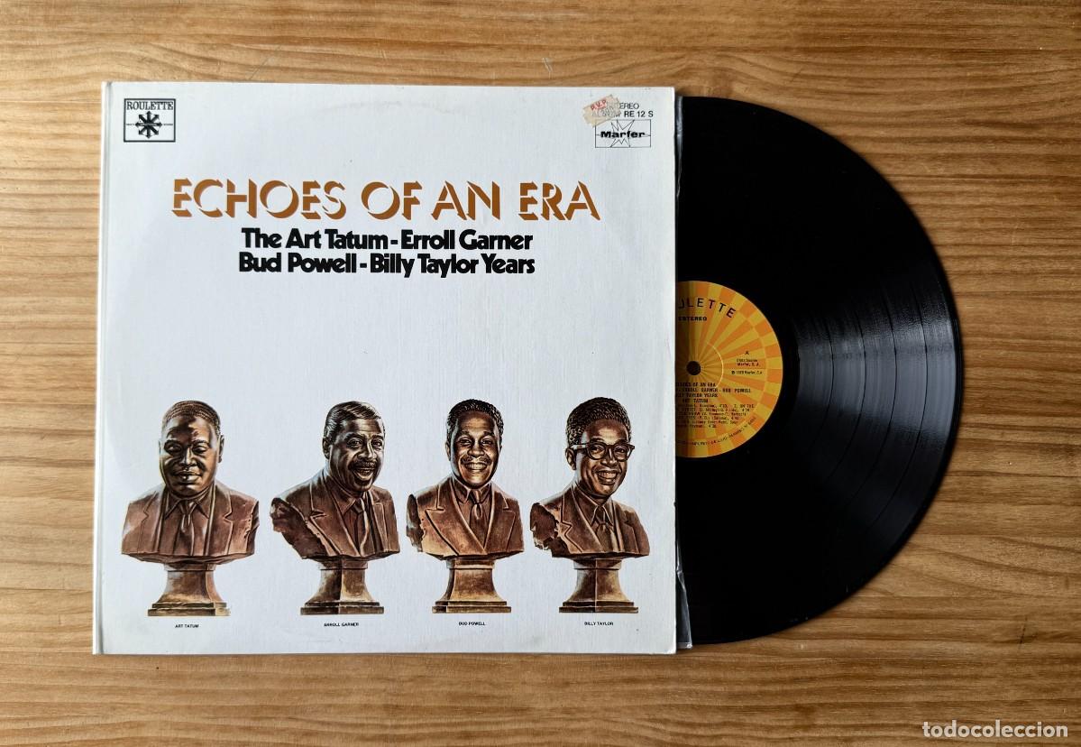 Vinyl records: Echos of an era. Art Tatum, Erroll Garner, Bud Powell, Billy Taylor. 2 LP. Spain 1978