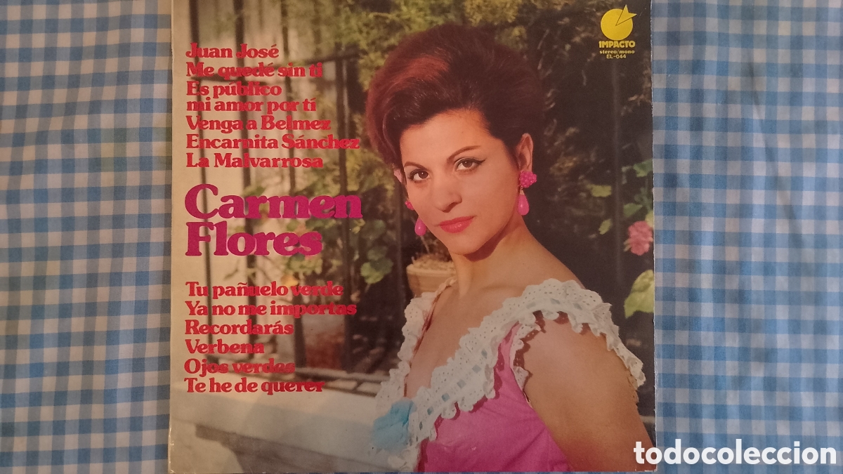 Discos de vinilo: Carmen flores-Musica espa&ntilde;ola